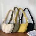 Wholesale Stylish Ladies Winter Handbag Purse Women Padded Underarm Bag Quilted Puffy Shoulder Bags