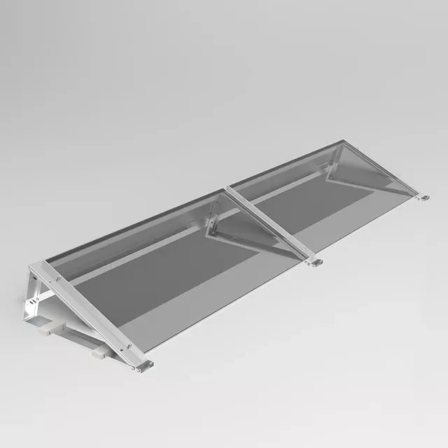 East West PV-Modules  Flat Roof Mount Flat-Flex-Set for Flat Roof Ballasted System Solar Power Plan