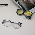 X3189 New Design Factory Direct Metal Ultem Eyeglasses Magnetic Sunglasses Clip on