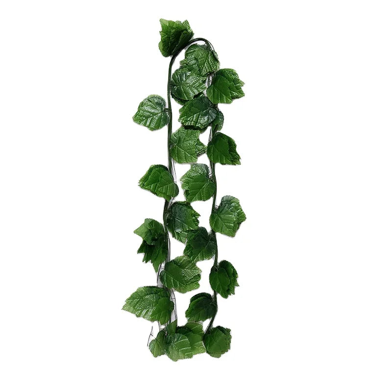 Factory Wholesale Artificial Green Grape Vines Plant Decor for Christmas Graduation Weddings