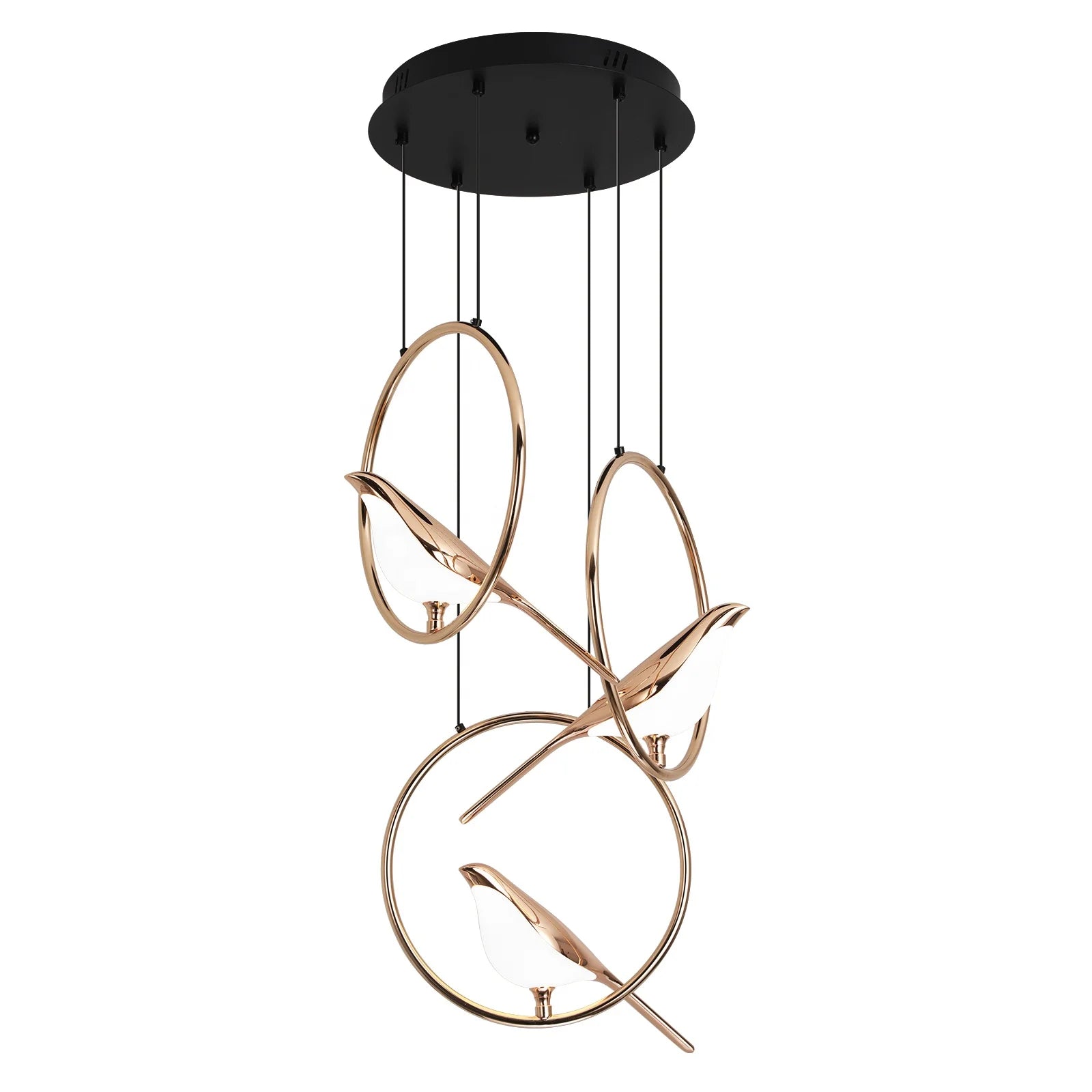 Modern Simple Design Bird Chandelier Living Room Kitchen Decorative Illumination Pendant Lamp