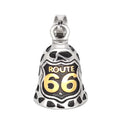 Stainless Steel Biker Jewelry Biker Bell Pendant Can Make Sounds Motorcycle Guardian Bells