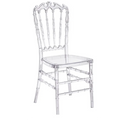 Italian Boutique Outdoor Dinner Metal White Phoenix Chair Covers Wedding Decoration