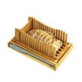 Acacia Wood Bread Cutting Board Foldable Nature Bamboo Bread Slicer for Homemade Bread Wood Cutting Boards Wholesale