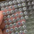 Wholesale D Color VVS1 Clarity Round Brilliant Cut Loose Moissanite for Jewelry Accessories
