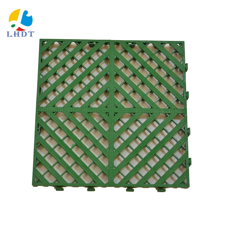 PVC/PP Garage Wear-Resistant Splicing Mats PP Washing Workshop Mildew Drainage Interlocking Floor Mats