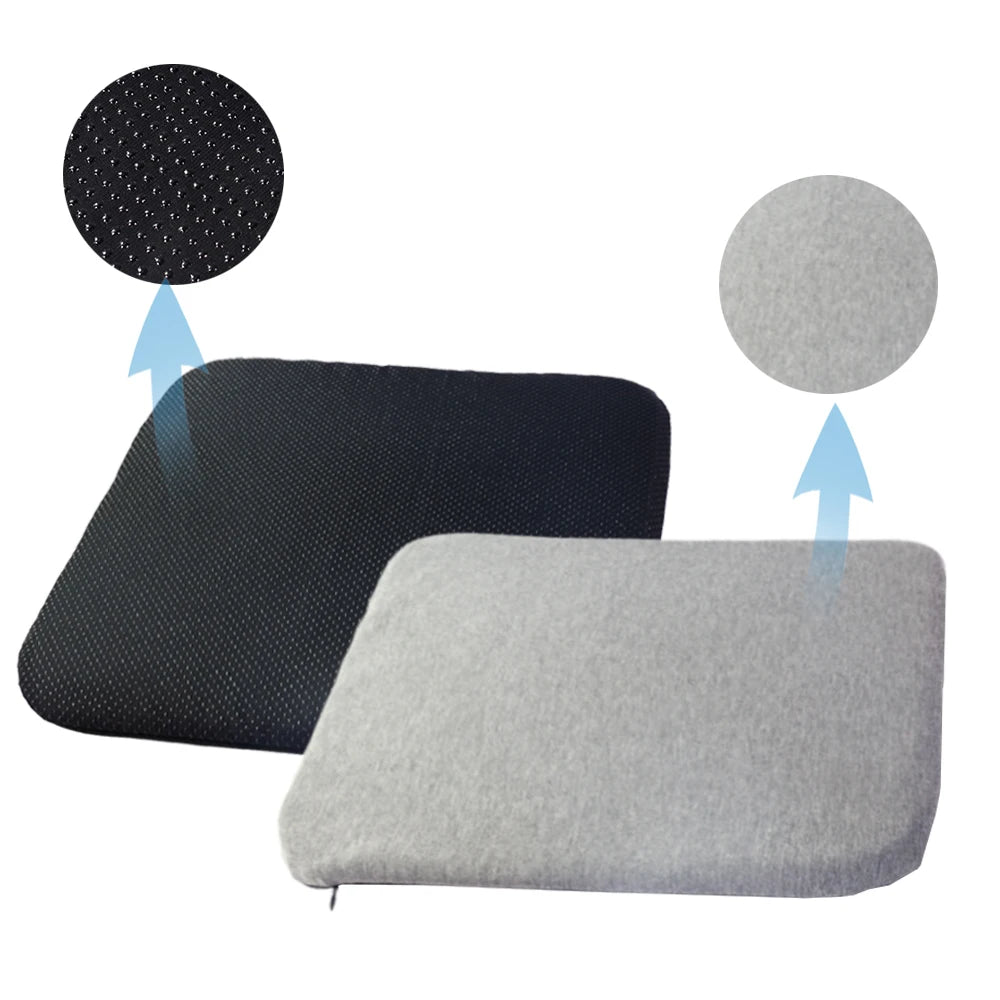 Comfort Tailbone Sciatica Coccyx Pain Relief Office Car Desk Chair Driving Memory Foam Seat Cushion