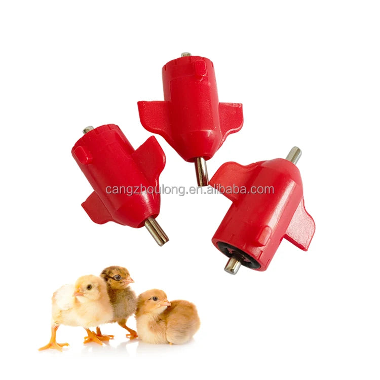 YYB LM26 Poultry Water Nipple Drinker Ball Valve Ziggity Broiler Nipple for Layer Water System Animal Drinkers Product