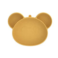 Hot Sale Eco-Friendly Durable Food Contact Safe Divided Toddler Silicone Plates Bowls Skid-Resistant Non-Slip Suction