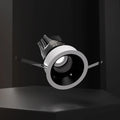Zemismart Matter WiFi LED Spotlight 12W Anti-Glare Dimmable Ceiling Light Round Recessed Angle Adjustable Alexa Google Home App