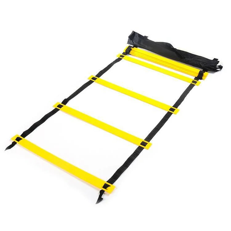 Exercise Agility Training Ladder Factory Good Price Outdoor Bag Pp+woven Belt JYJA003-7 CN;ZHE Junye Yellow+redyellow+black