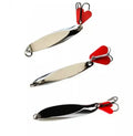 Fulljion Live Bait Hard Metal Spoon Fishing Tackle Artificial Fishing Lures