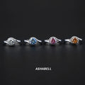 925 Sterling Silver 1CT Vvs D Color Moissanite Ring for Women Wedding Engagement Bands or Rings