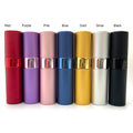 8ml Recyclable Aluminum Shell Refill Pump Sprayer Perfume Atomizer for Perfume Spray Bottle Packaging