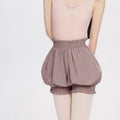 Girls Dance High Waisted Ruffle Shorts
