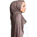 Arabic Cheap Jersey Stretchy Hijab Scarf Shawl Maxi Wrap Soft Sarong Headwrap Turban Headwear for Muslim Woman