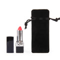 CBRL Velvet Jewelry Gift Pouch Custom logo Storage and Packaging Pouch Drawstring Lip Gloss Tube Bag for Lipstick Perfume Bottle