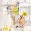 10 sheets per pack Early Morning Twilight Character Scenery Handbook Sticker Pack Vintage Handbook Stickers