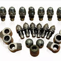 Foundation Bored Pile Drilling Rotary Rig Rock Drilling Augers Bits Carbide Bullet Teeth Construction ToolsB47K BKH80