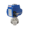 FURUI 5 Way High Platform Manual Stainless Steel 304/316 Female Thread Quick-fit OEM Customizable Shut-off Regulating Ball Valve