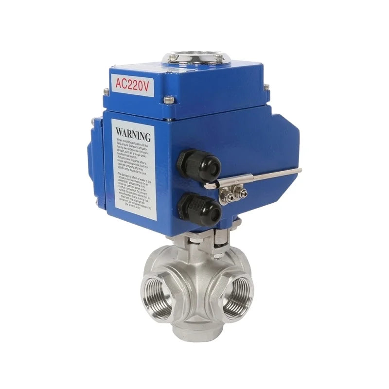 FURUI 5 Way High Platform Manual Stainless Steel 304/316 Female Thread Quick-fit OEM Customizable Shut-off Regulating Ball Valve