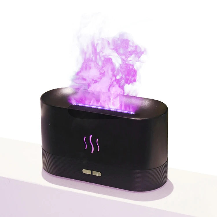 Fire Defuser Cool Mist Humidifier Diffusor Colorful Fire Humidifier Aroma Diffuser Fragrance Flame Humidifier