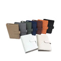 Stock Portable Classic Cash Envelope Binder A6 Custom Journal Cover Bulk Planner Leather Binder Pu Leather Cover Notebook