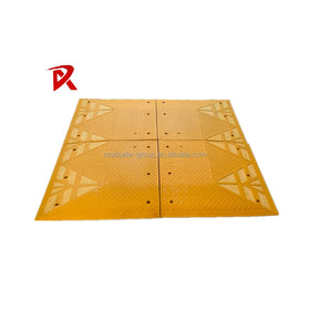 100*90cm European Standard Coussin Berlinois French Bumpers Speed Cushion Big Speed Hump in Sets Ramp Yellow