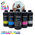 FCOLOR 1000ml High Density LED UV DTF Ink for Uv Dtf Inkjet Printer Digital Printing