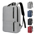 Promotional Hot Selling Mochilas Custom logo Mens Business Bag Multifunction Waterproof Teenagers Laptop Backpack with USB
