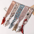 Hot Selling Luxury Custom Print Square Lady Scarves Designer Neck Kerchief Shawl Hair Head Women Silky Scarf