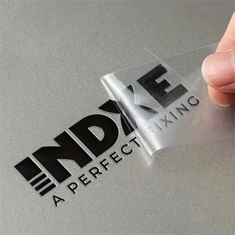 Nickel UV Resistant Weatherproof Die Cut Logo 3D Transfer Stickers Strong Adhesive Waterproof Custom Size/Shape CMYK Offset