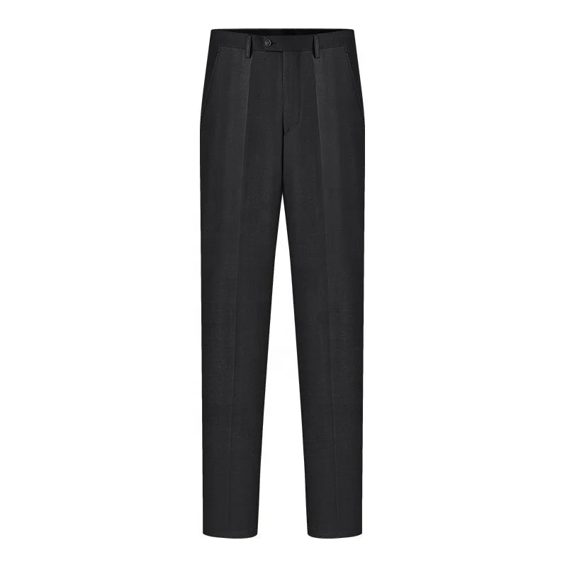 Professional Slimming Formal Work Trousers Men Women Elegant Business Style Cargo Pants Straight Bank Store Work Pants