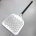 14 Inch Aluminum Perforated Pizza Peel Pizza Paddle with Detachable Handle