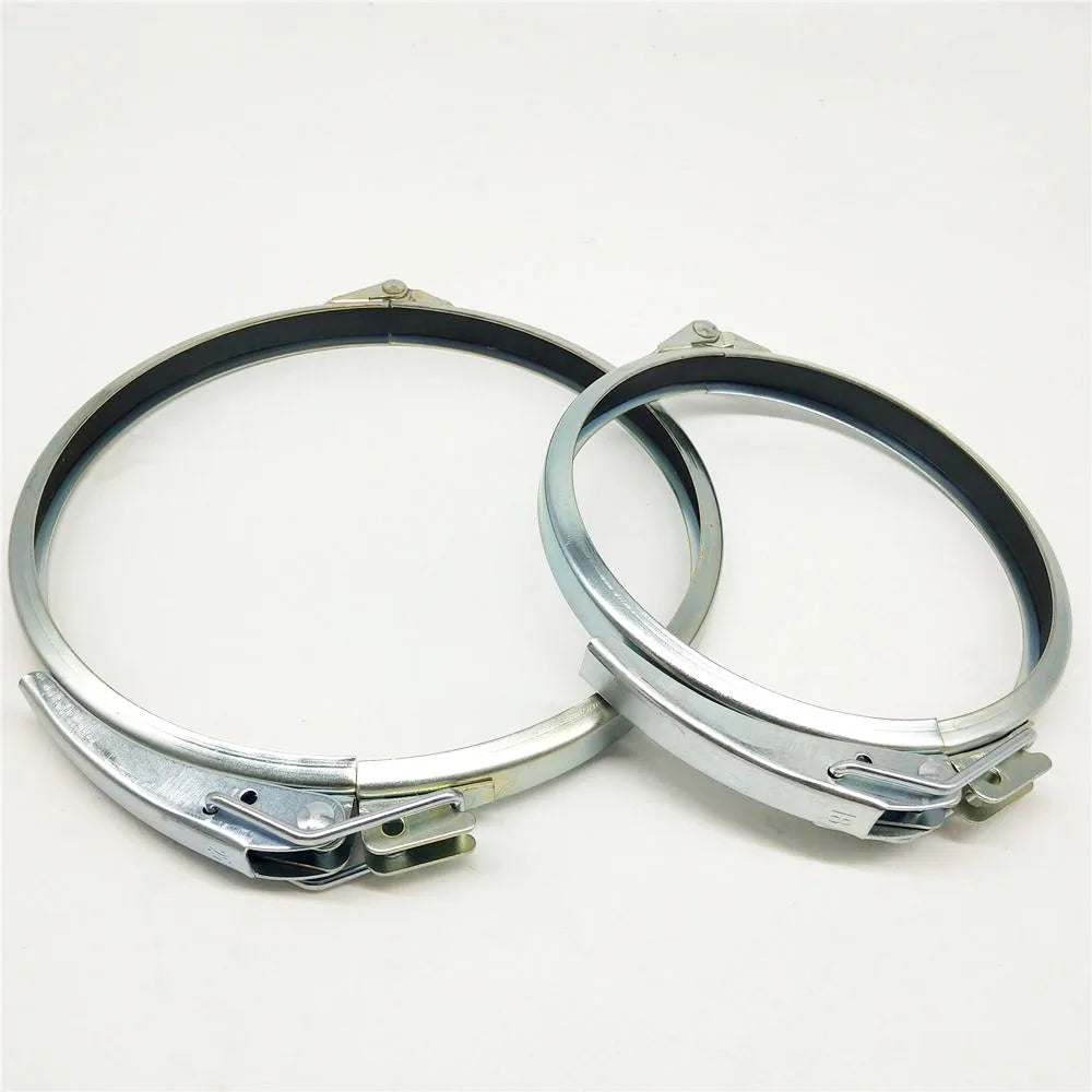 4 Inch Modular Duct Clamp Flange Pipe Clamp for Quick- Fit Duct in Dust Collection /fume Extraction