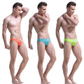 GZFZ-UXH041 Men's Fashion Rainbow Triangle Breathable Swimming Pants Simple Bandage Shorts Man's Brief Boxer