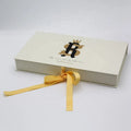 Customized Hair Packaging and logo Printing Cajas De Cartn Magnetic Cardboard Gift Box White Boxes for Packiging