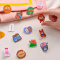 China Factory Acrylic Pin High Quality Custom Animal Transparent Plastic Badge