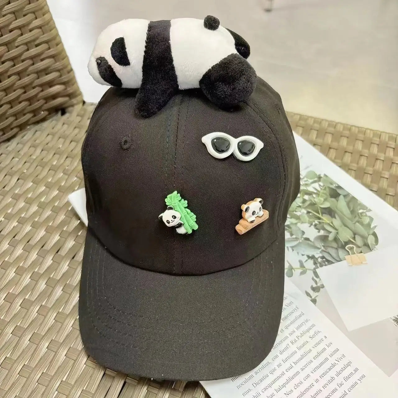 6-Panel Unstructured Dad Hats for Kids Formal Style Argyle Pattern Baseball Caps With Custom Logo & Tags Inside