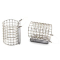 China Supply Wholesale Large Size Carp River Cage Feeder Fishing Steel Wire Mesh Cage Feeder