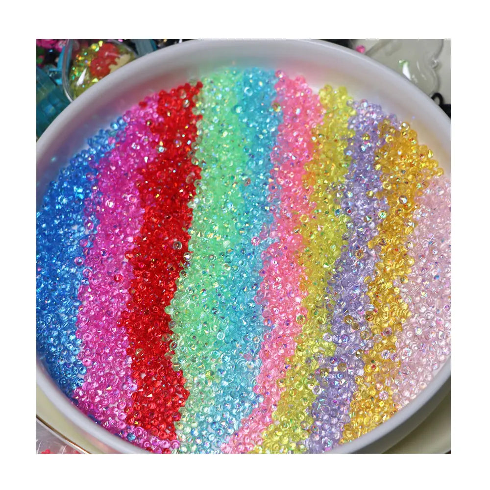 Shiny 3*4mm Table Crystal Scatter Diamond Acrylic Confetti for Wedding Bridal Show Decoration Diamond Confetti