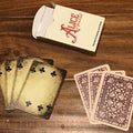 Custom New Quality Plastic PVC Poker Smooth Waterproof Gold Plated Creative Gift Durable Poker Playing Cards Manufacturers