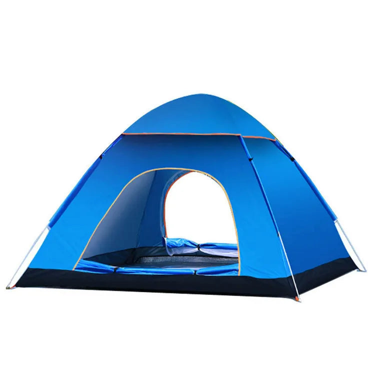 Foldable Outdoor Tents Outdoor Family Spring Outing Single Double Multiplayer Beach Adventure Camping Outdoor Camping Tents