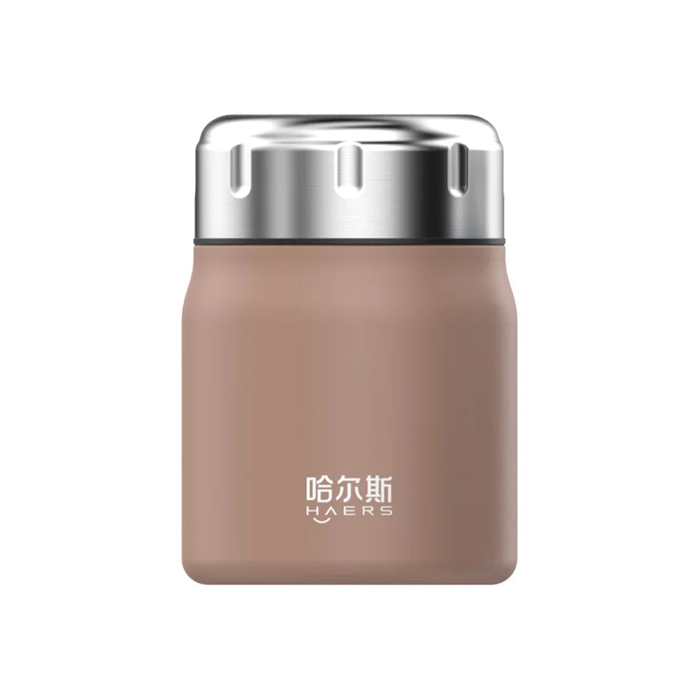 Double-Walled Stainless Steel Vacuum Food Jar 12-24 Hours Thermal Insulation Dishwasher Safe Eco-Friendly Wide Opening for