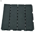 Outdoor Patio Floor Waterproof Pavement  Garden Terrace Tiles Wood Composite Interlocking Decking Tile