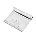 Stainless Steel Dough Scraper Pastry Chopper Multi-Purpose Bench Scraper for Baking & Pastry Utensils