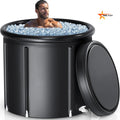 Oem Odm 126 Gallon 400l Huge Capacity Portable Bath Tub Foldable Pvc Ice Bath Tub with Cover for Adults Fitness Recovery