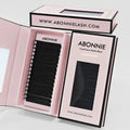 Eyelash Extensions Wholesale Bulk Manufacturer Brand Your Own C D Classic Lash Extension Trays Cashmere Matte Black Lash Trays