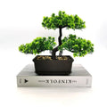 Artificial Plants Bonsai Pine Tree  Welcoming Pot Plants Living Room Zen Garden Decoration Decor