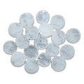 HZ HZ Nature Pink Crystal Gemstone Slice Stone Clear Quartz Gemstones Button for Jewelry Making Ornaments